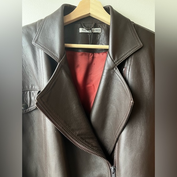 Vintage Designer Nancy Lord Leather Jacket - Picture 4 of 11